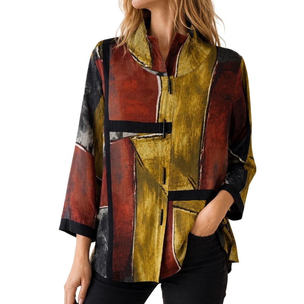 Moonlight by Y & S Medium Wearable Art to Wear Artsy Shirt Top Autumn Fall
